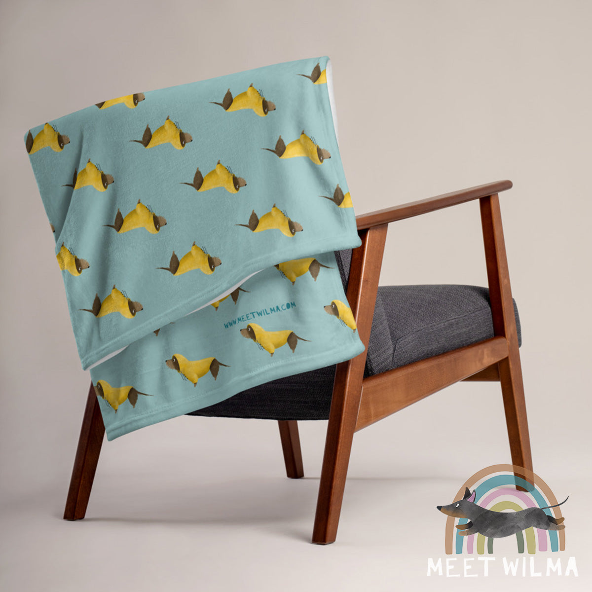 Fleece Blanket "Wet Sausage"