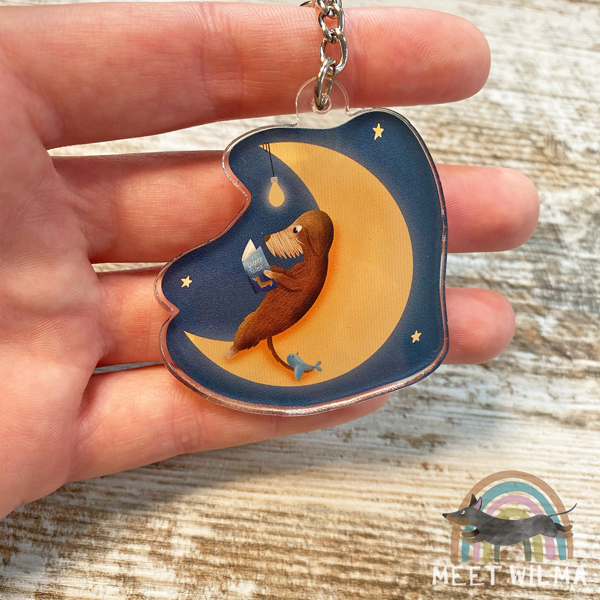 Key Chain "Bookworm"