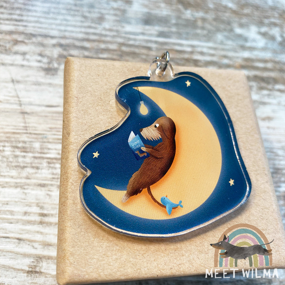 Key Chain "Bookworm"