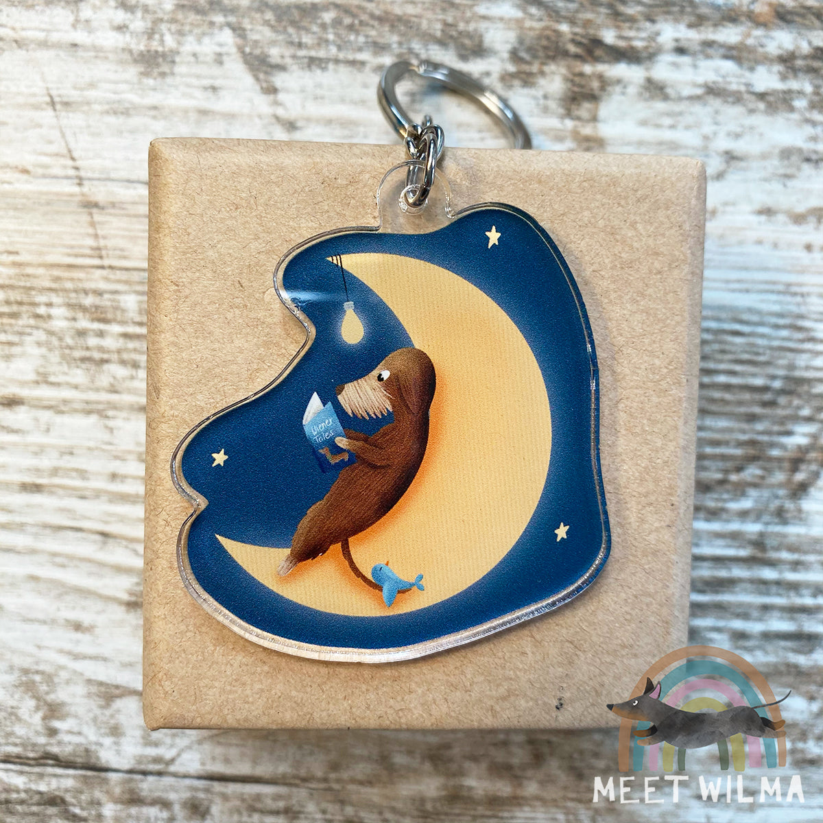 Key Chain "Bookworm"