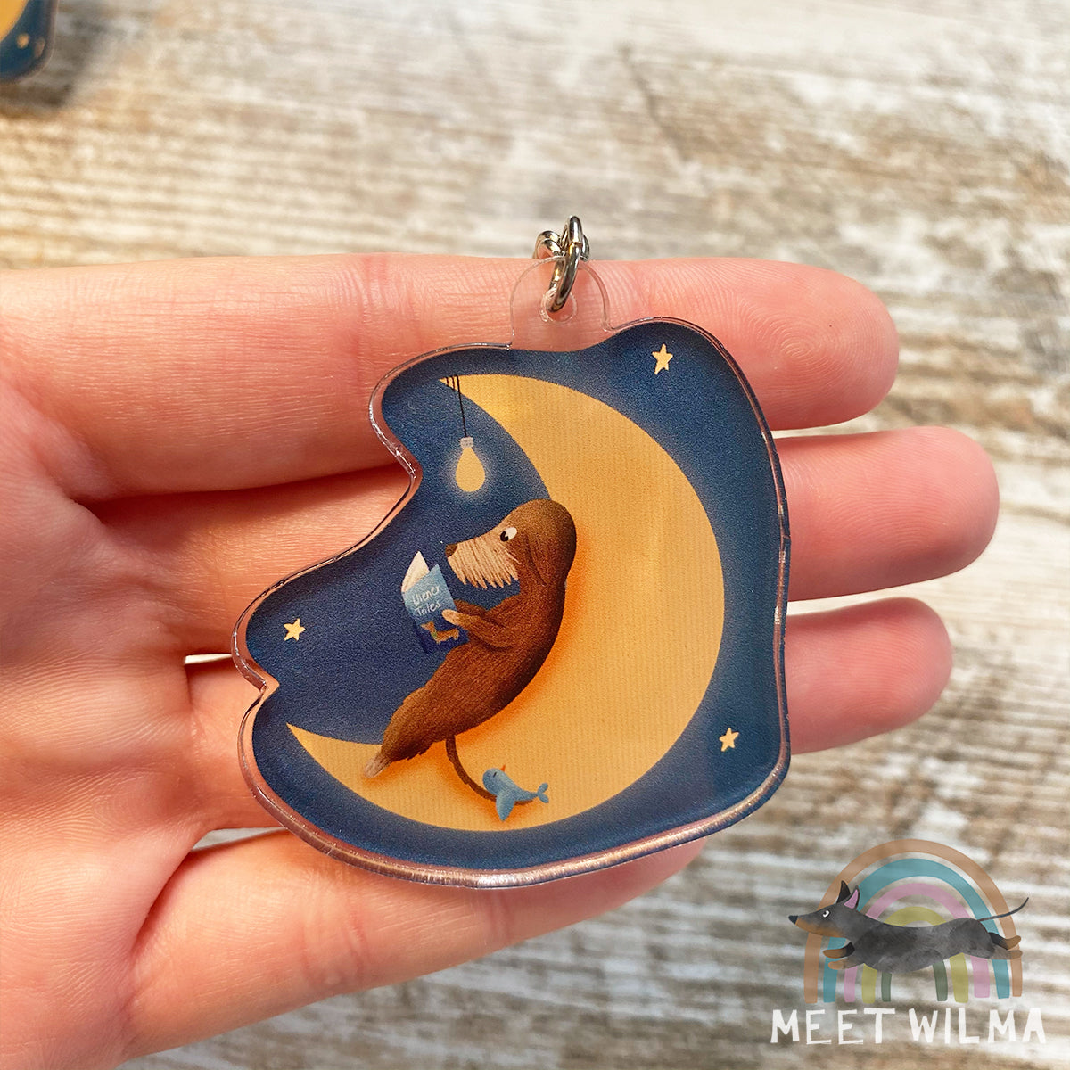 Key Chain "Bookworm"