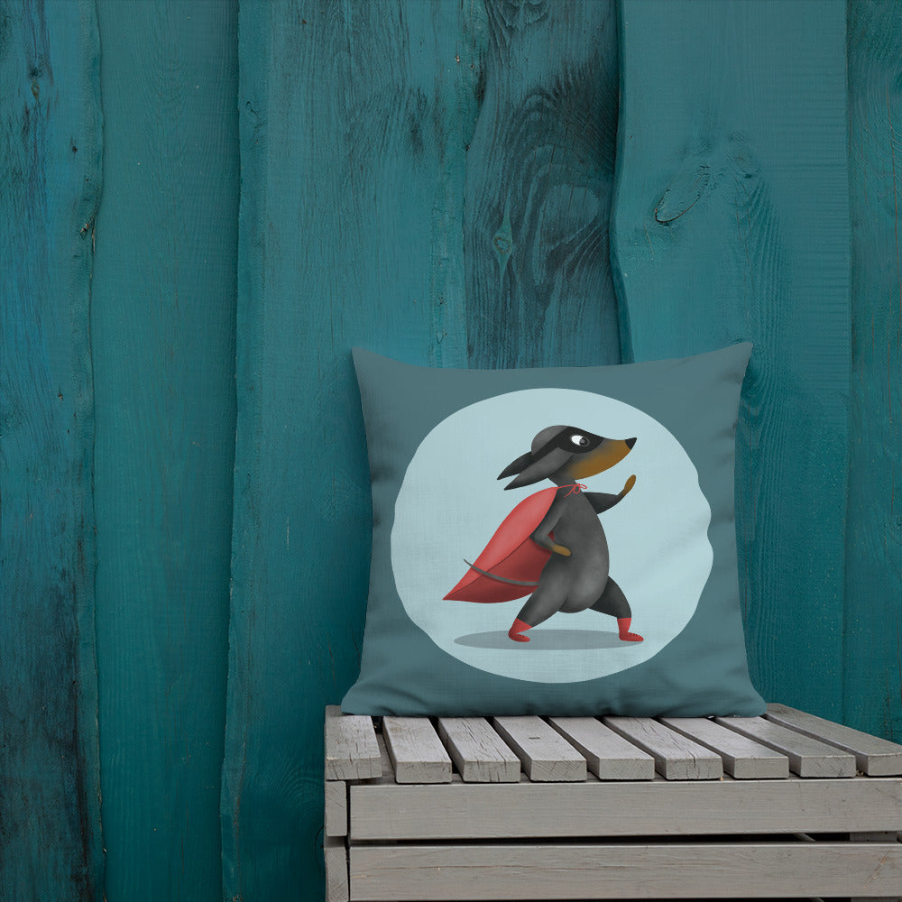 Pillowcase "Superdachshund"