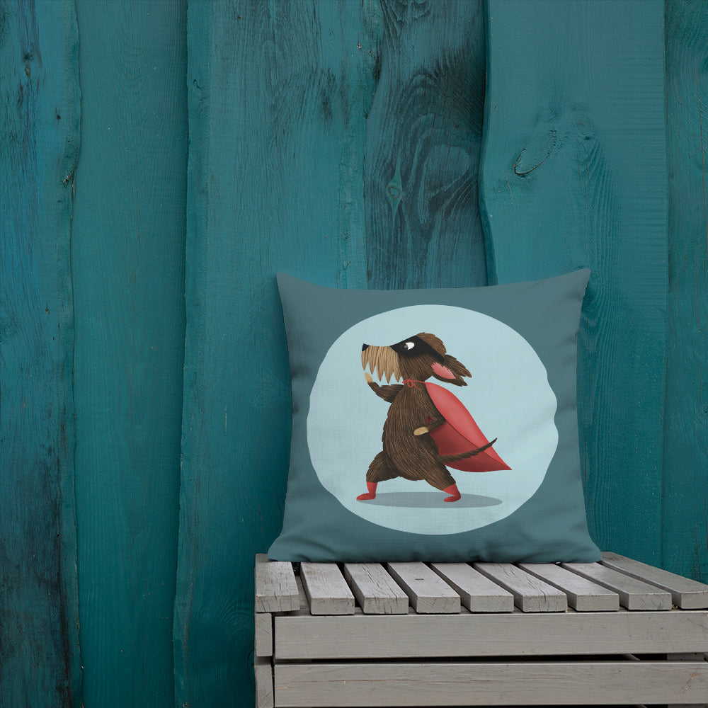 Pillowcase "Superdachshund"