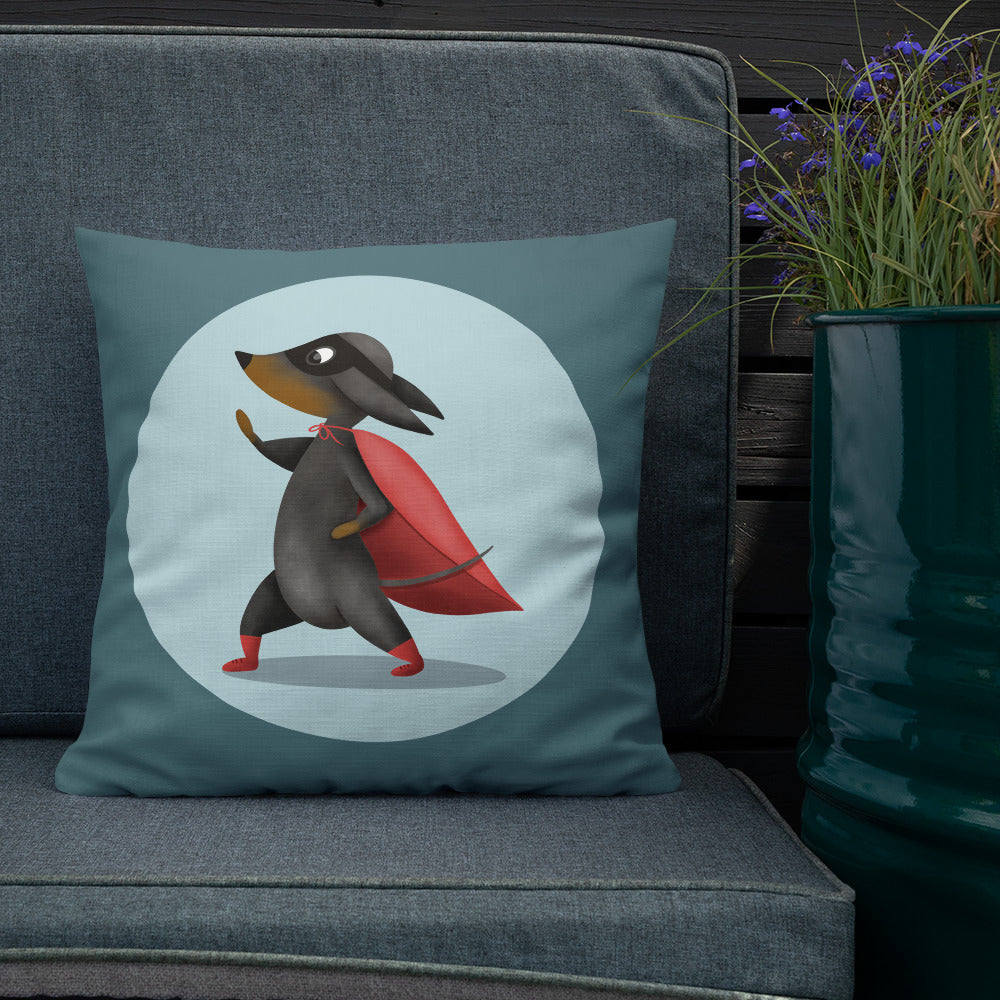 Pillowcase "Superdachshund"