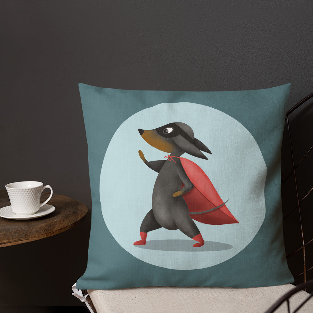 Pillowcase "Superdachshund"
