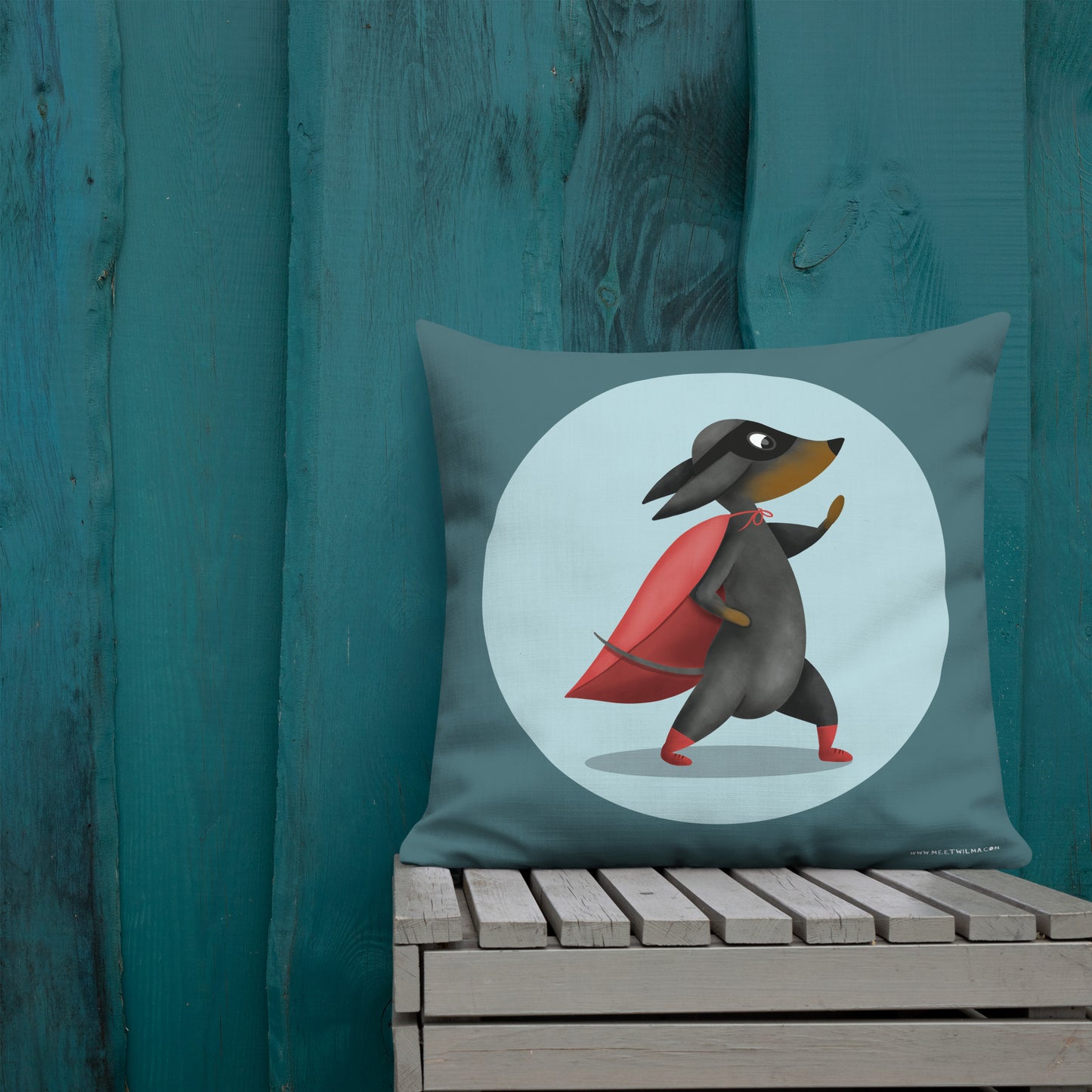 Pillowcase "Superdachshund"