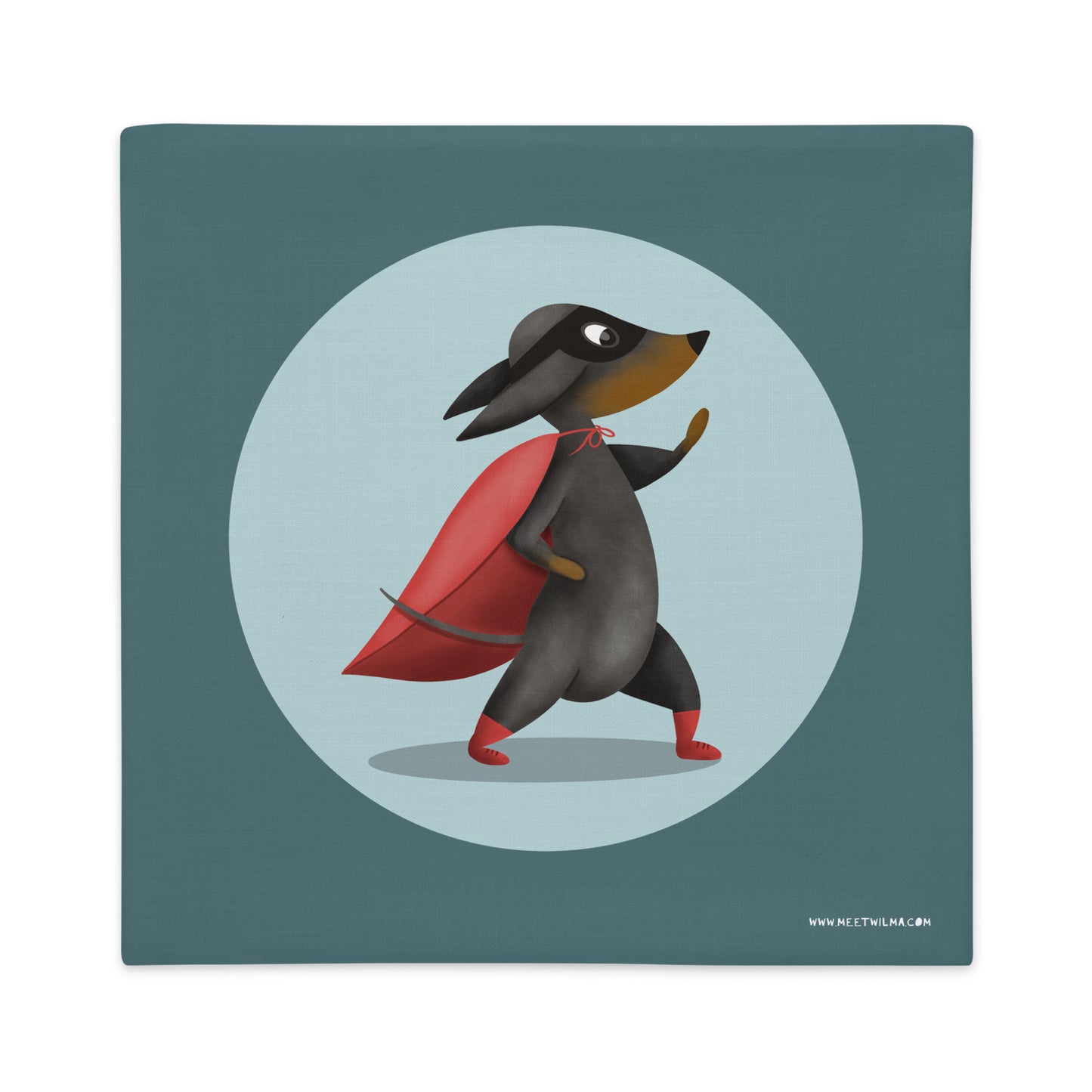 Pillowcase "Superdachshund"