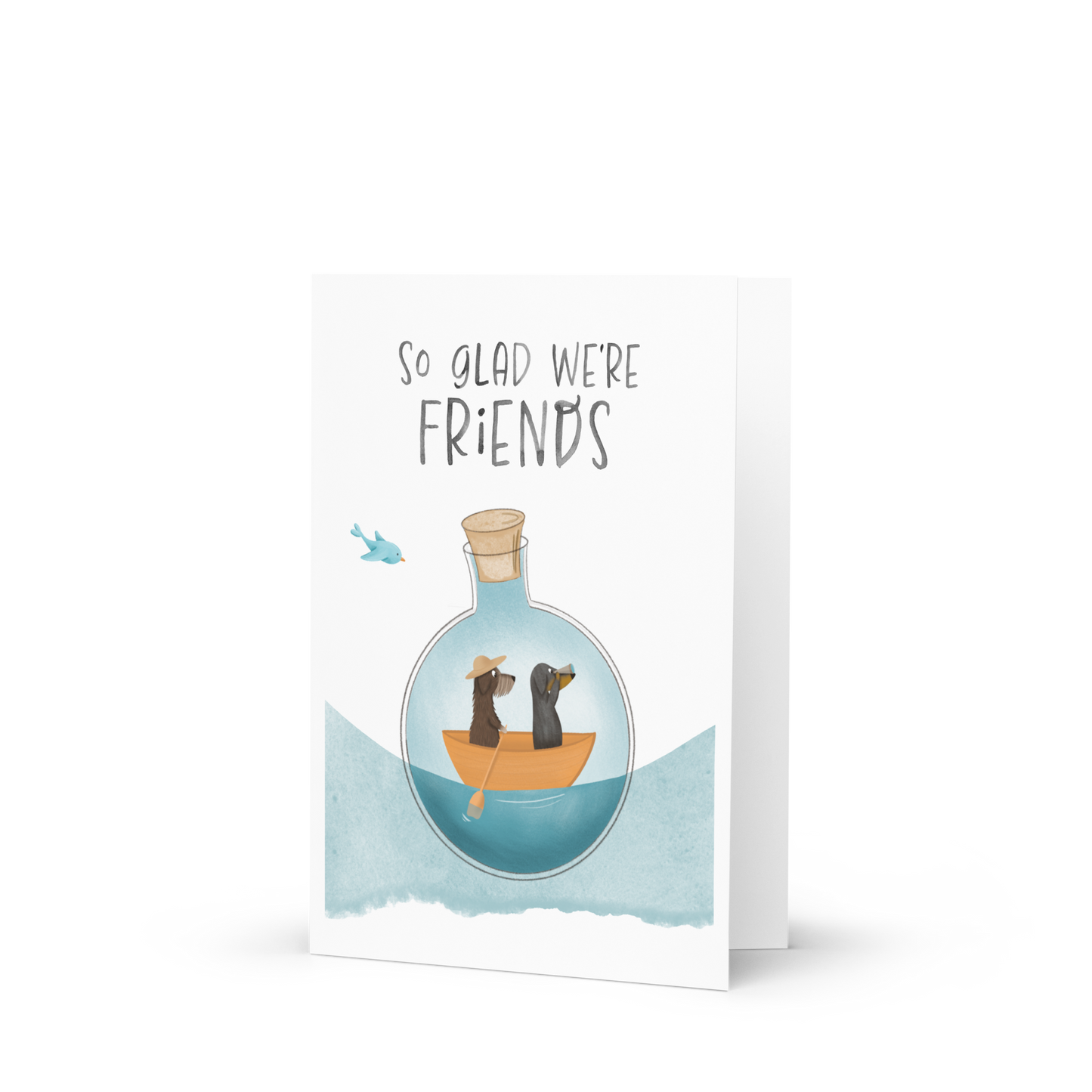 Greeting Card "Friend-Ship"