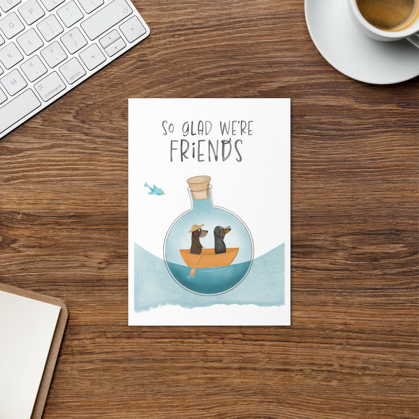 Greeting Card "Friend-Ship"