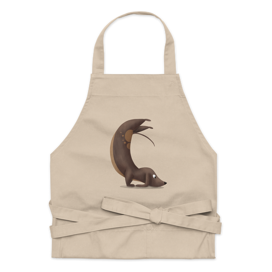 Organic cotton apron