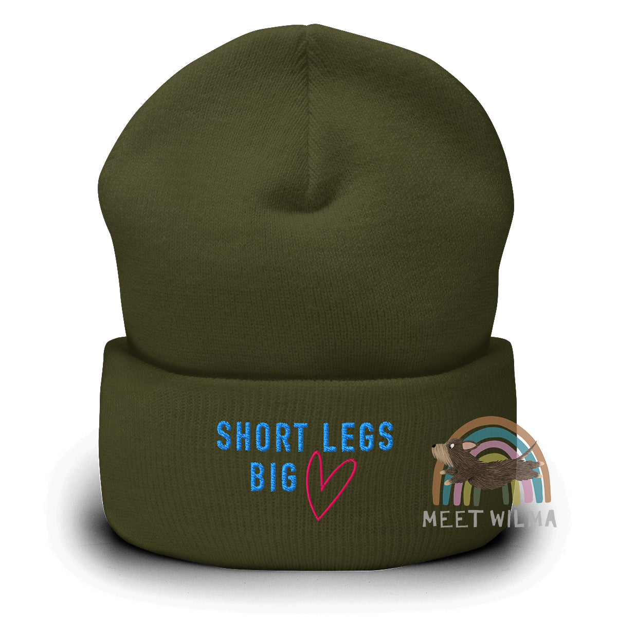 Beanie "Short Legs Big ❤️"