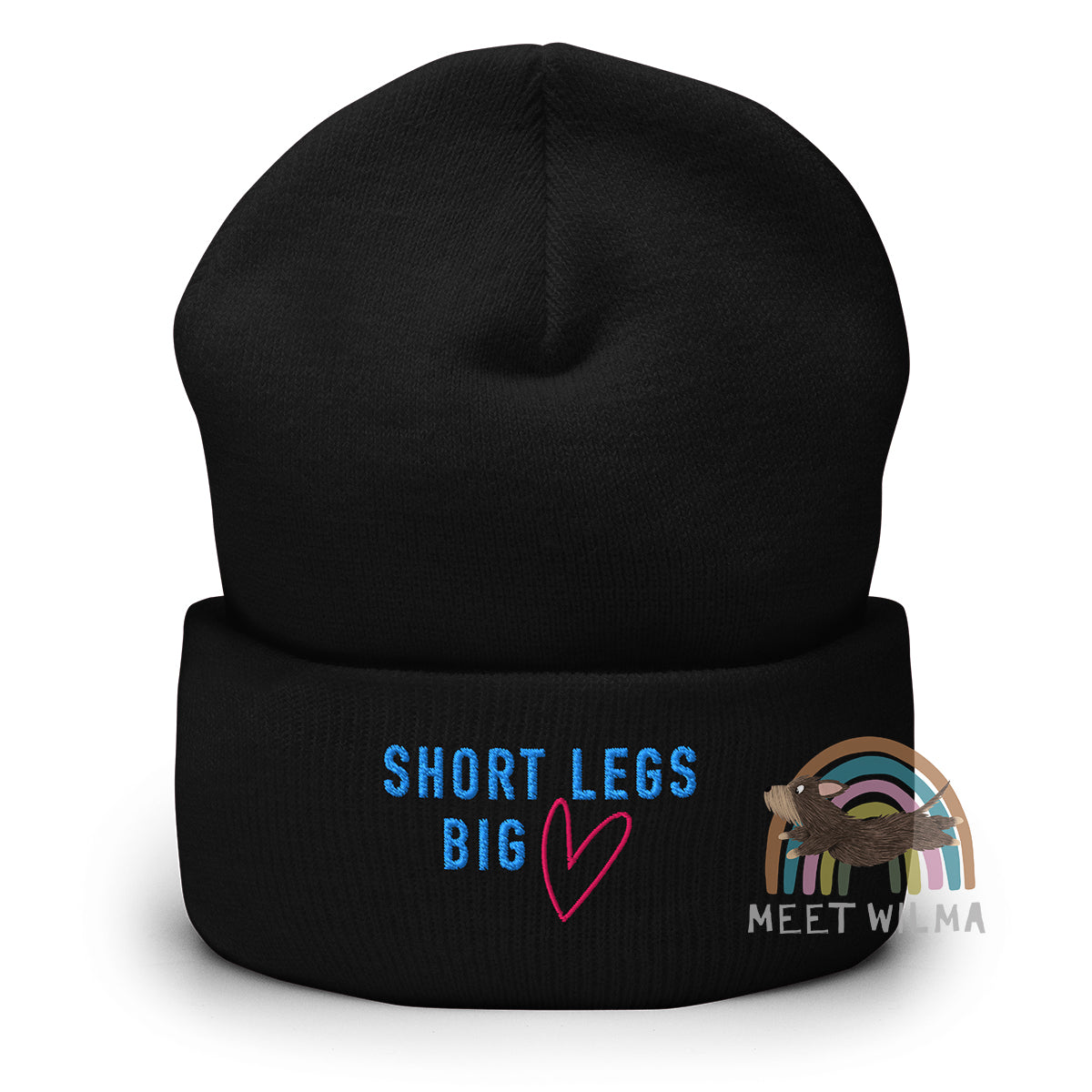 Beanie "Short Legs Big ❤️"