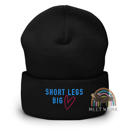 Beanie "Short Legs Big ❤️"