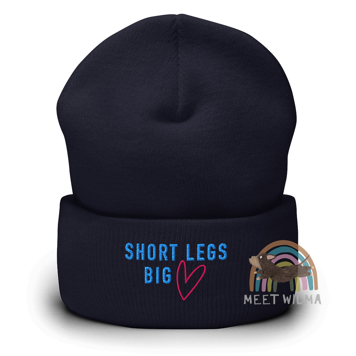 Beanie "Short Legs Big ❤️"