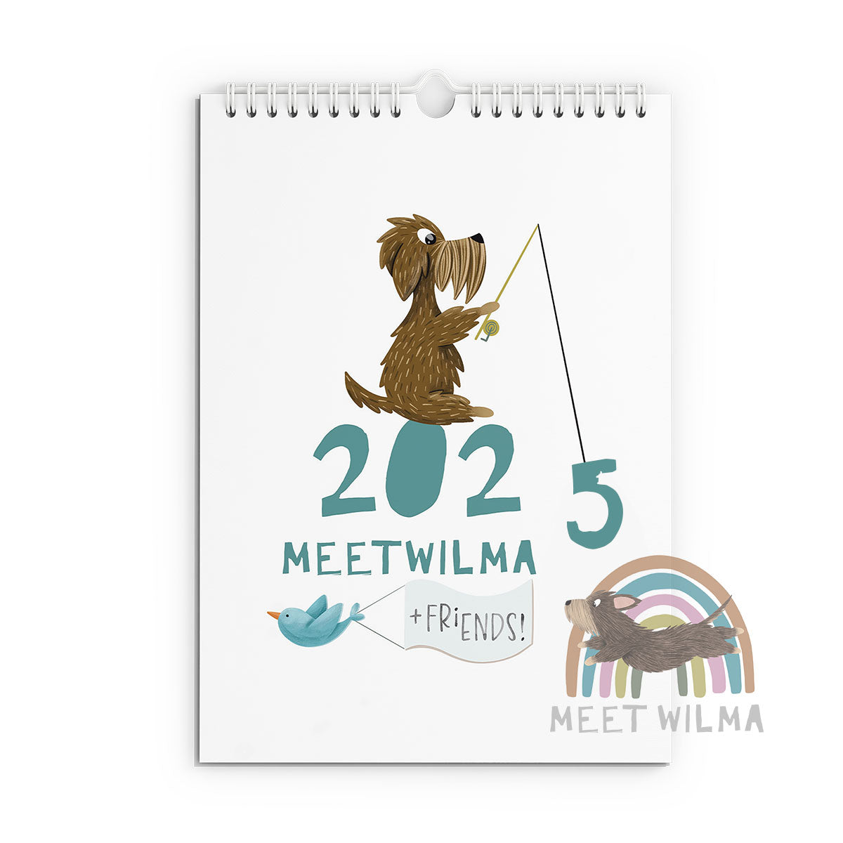 MeetWilma & Friends Wall Calendar 2025