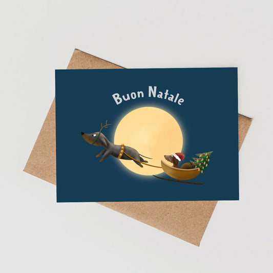 Christmas Greeting Card "Buon Natale"