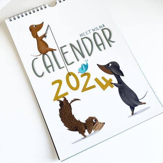 Limited Wall Calendar 2024