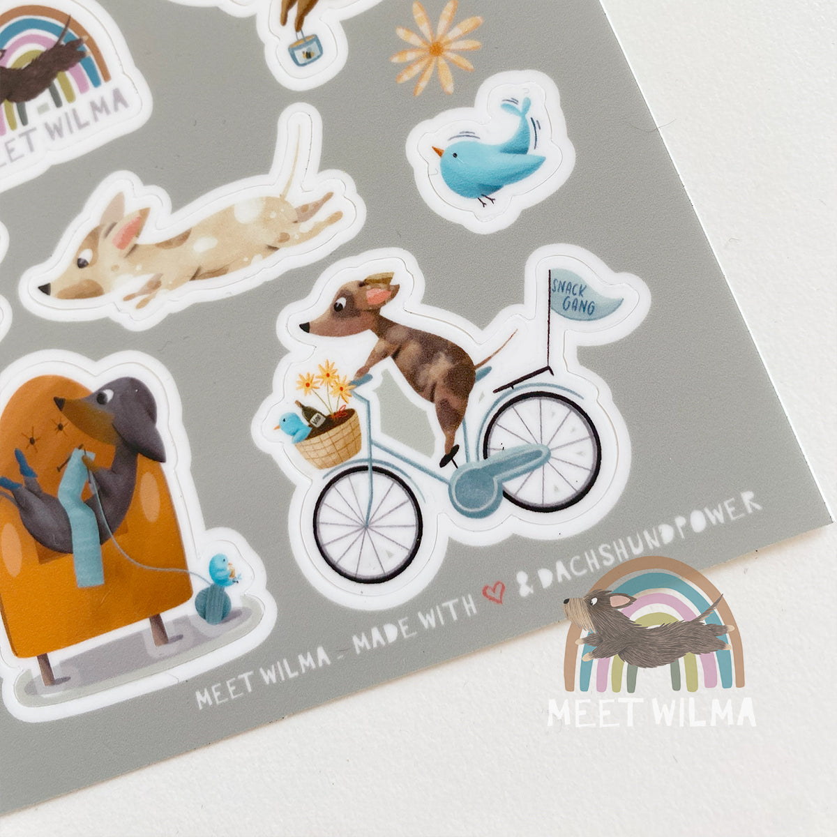 Sticker Sheet "Dog-tivity"