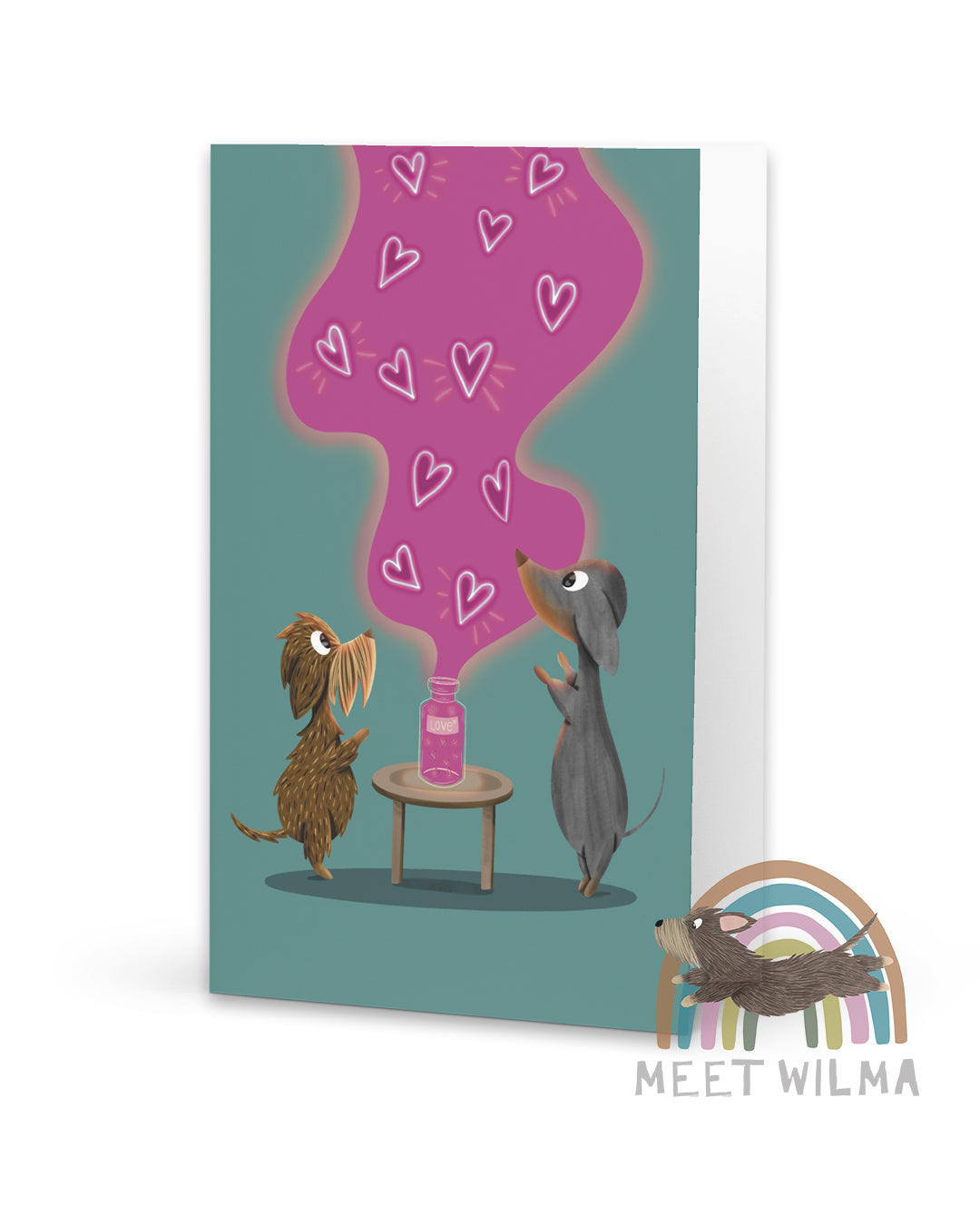 Greeting Card "Be My Valentine"