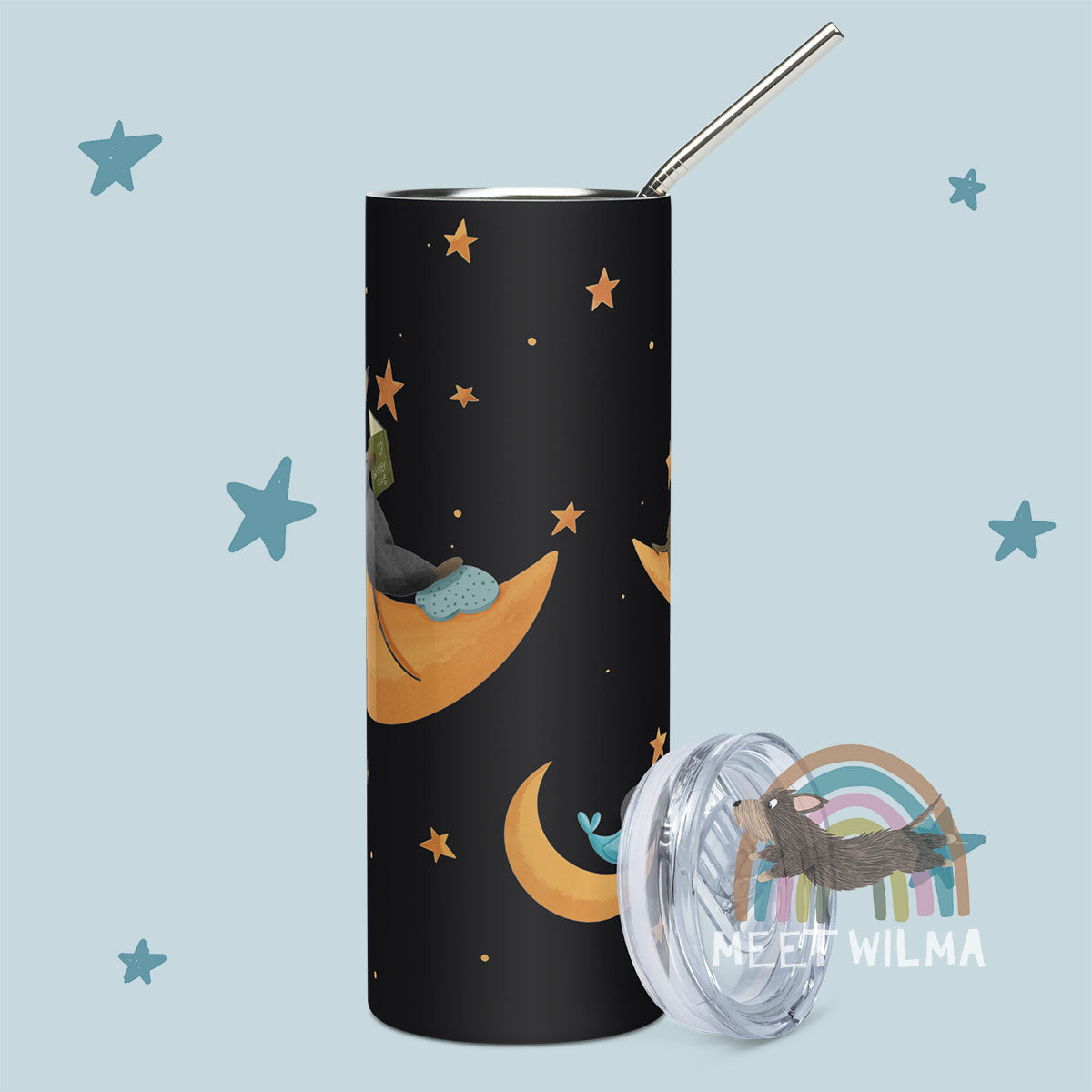 Tumbler "Moon & Stars"