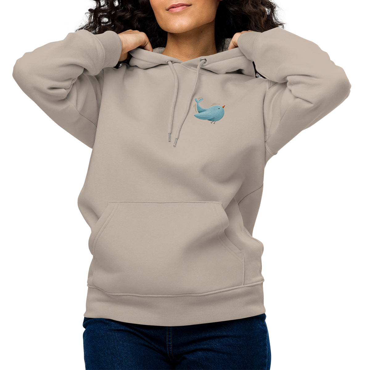 Unisex Eco Hoodie "Birdy-Doe" --Done