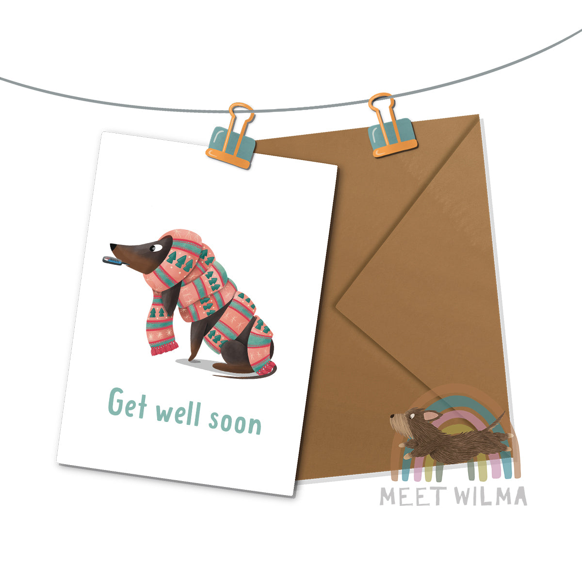 Greeting Card "Get Well Soon"