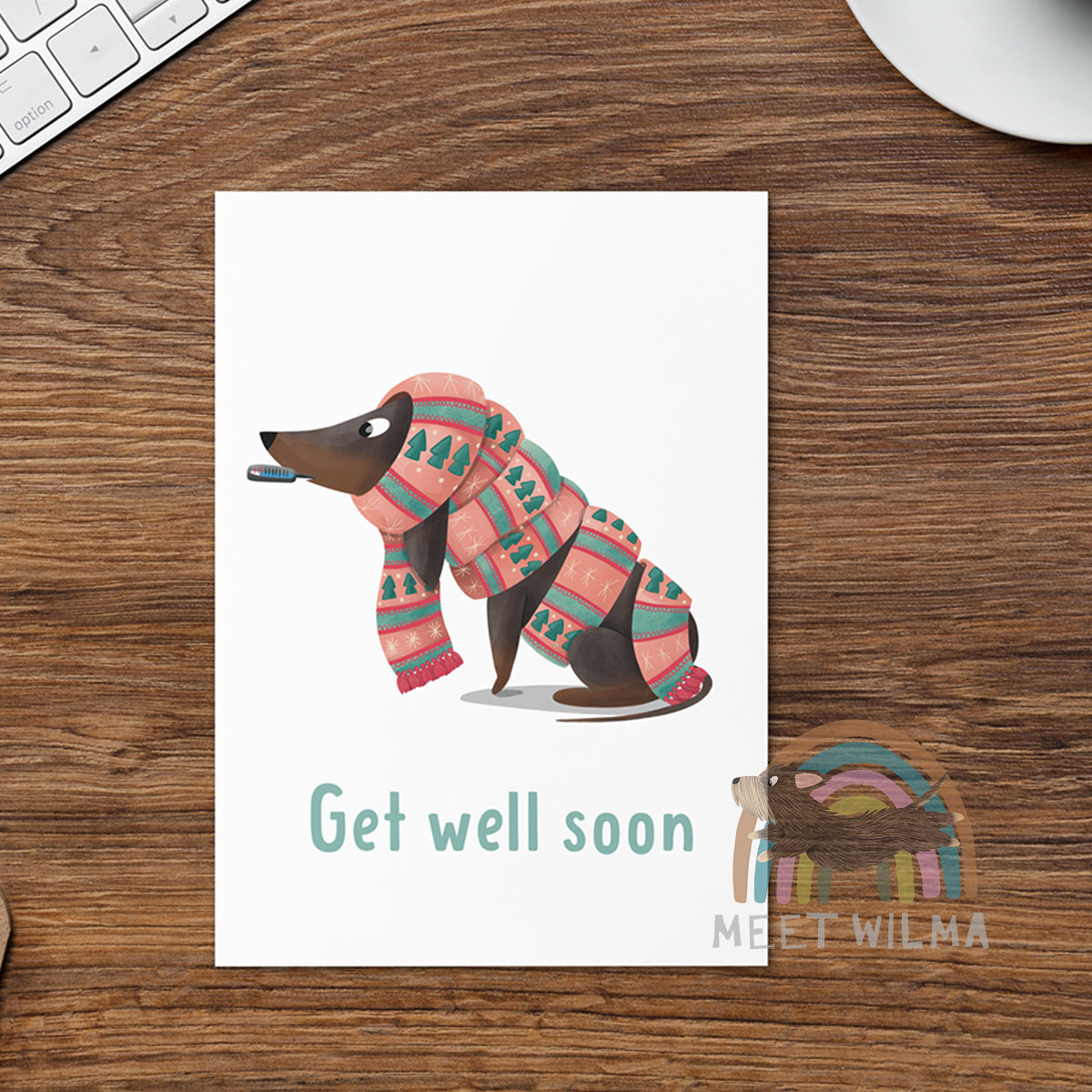 Greeting Card "Get Well Soon"