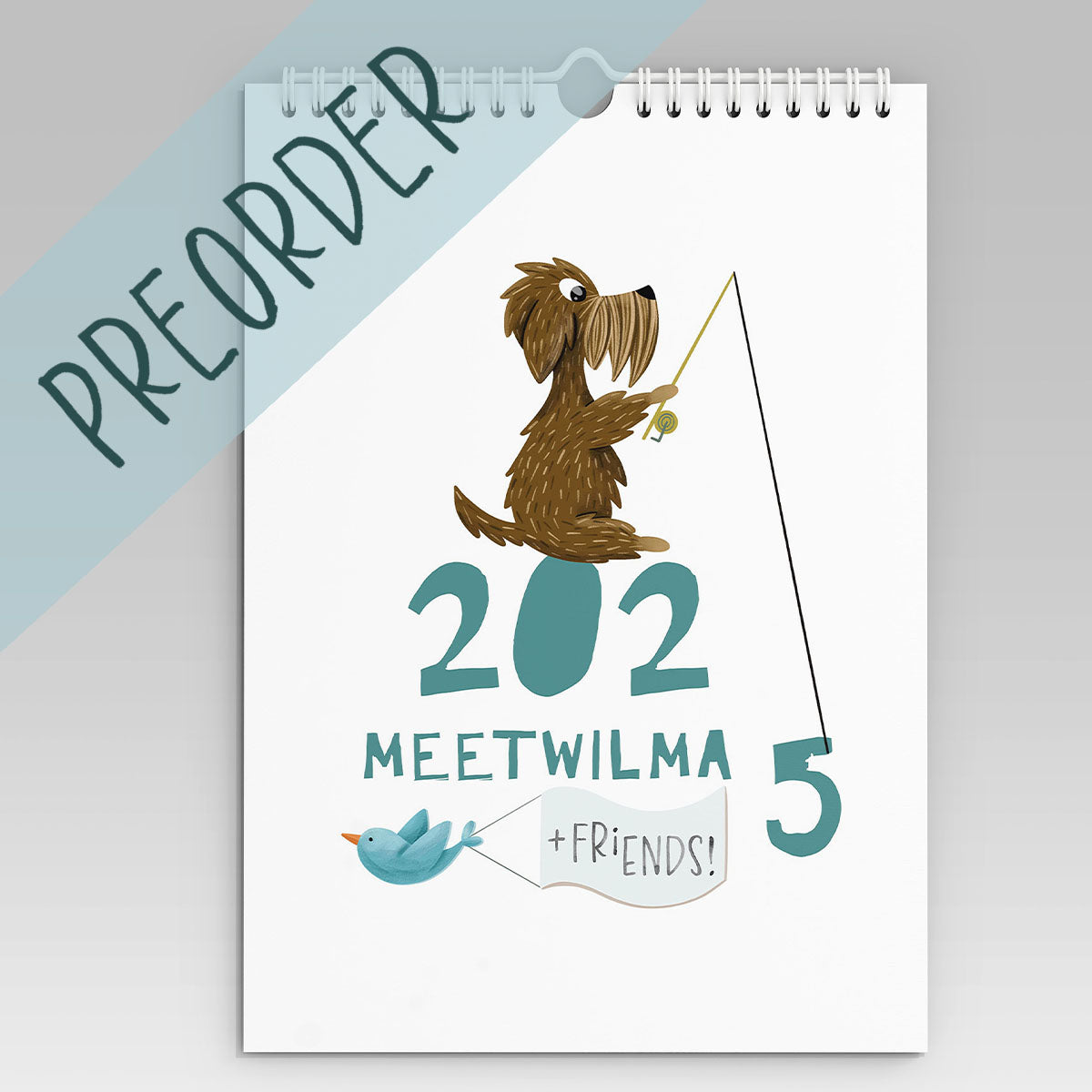 PREORDER - MeetWilma & Friends Wall Calendar 2025