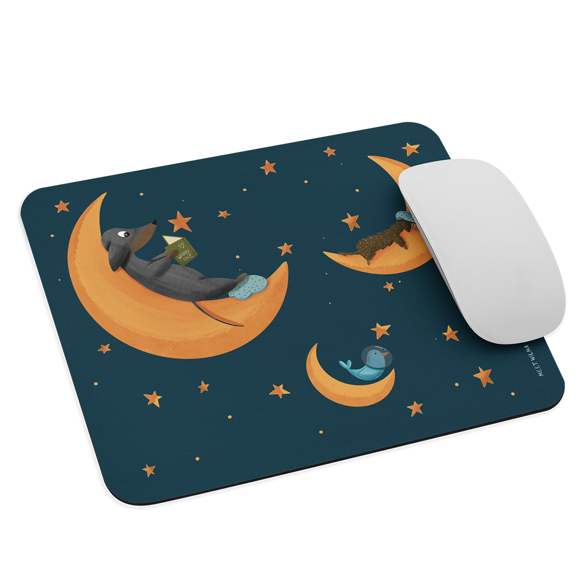 Mouse Pad "Moon Stars"