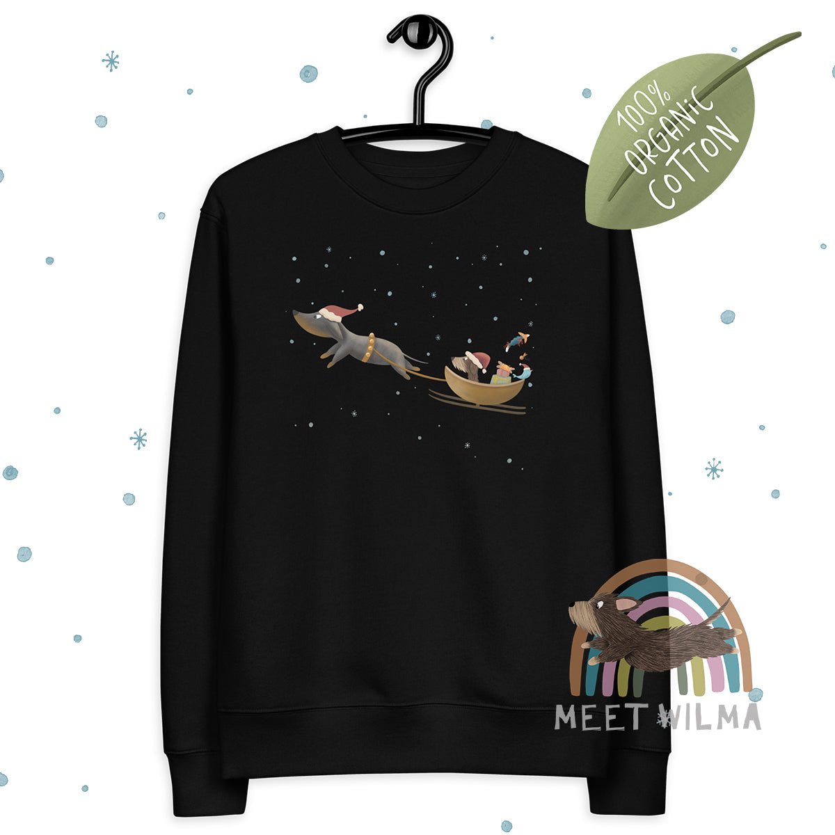 Unisex Eco Sweatshirt "Christmas Express"