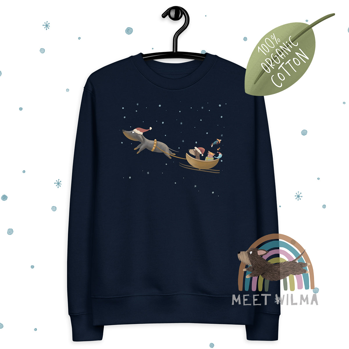 Unisex Eco Sweatshirt "Christmas Express"