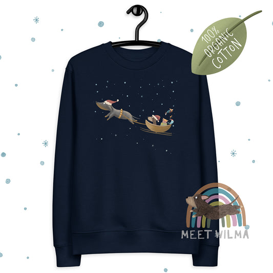 Unisex Eco Sweatshirt "Christmas Express"