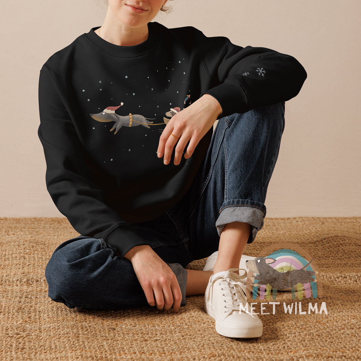 Unisex Eco Sweatshirt "Christmas Express"