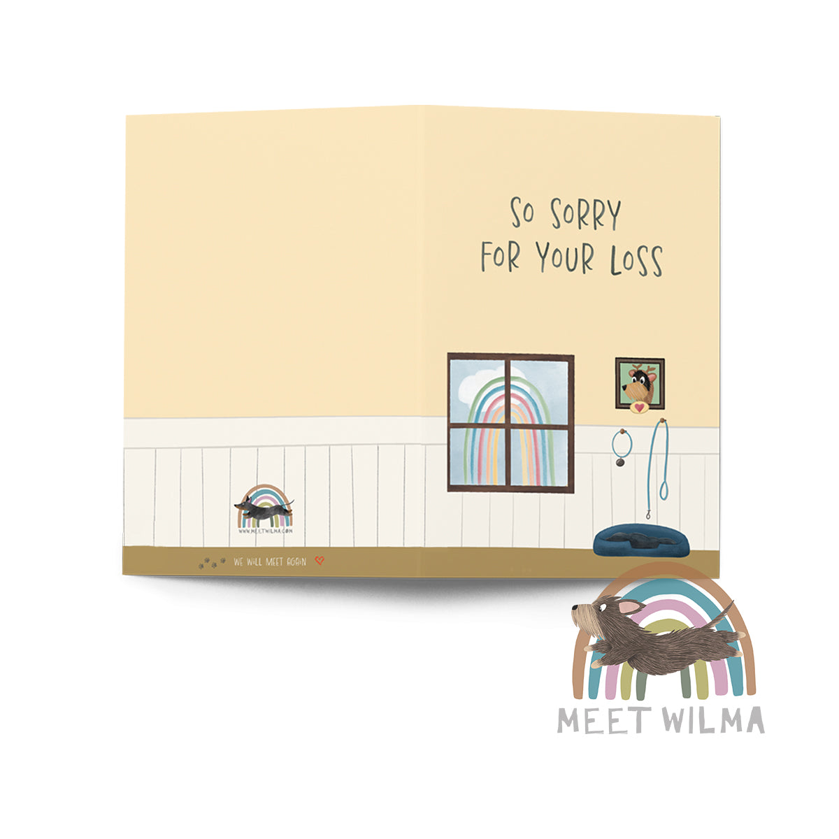 Greeting Card Card "So Sorry For Your Loss"