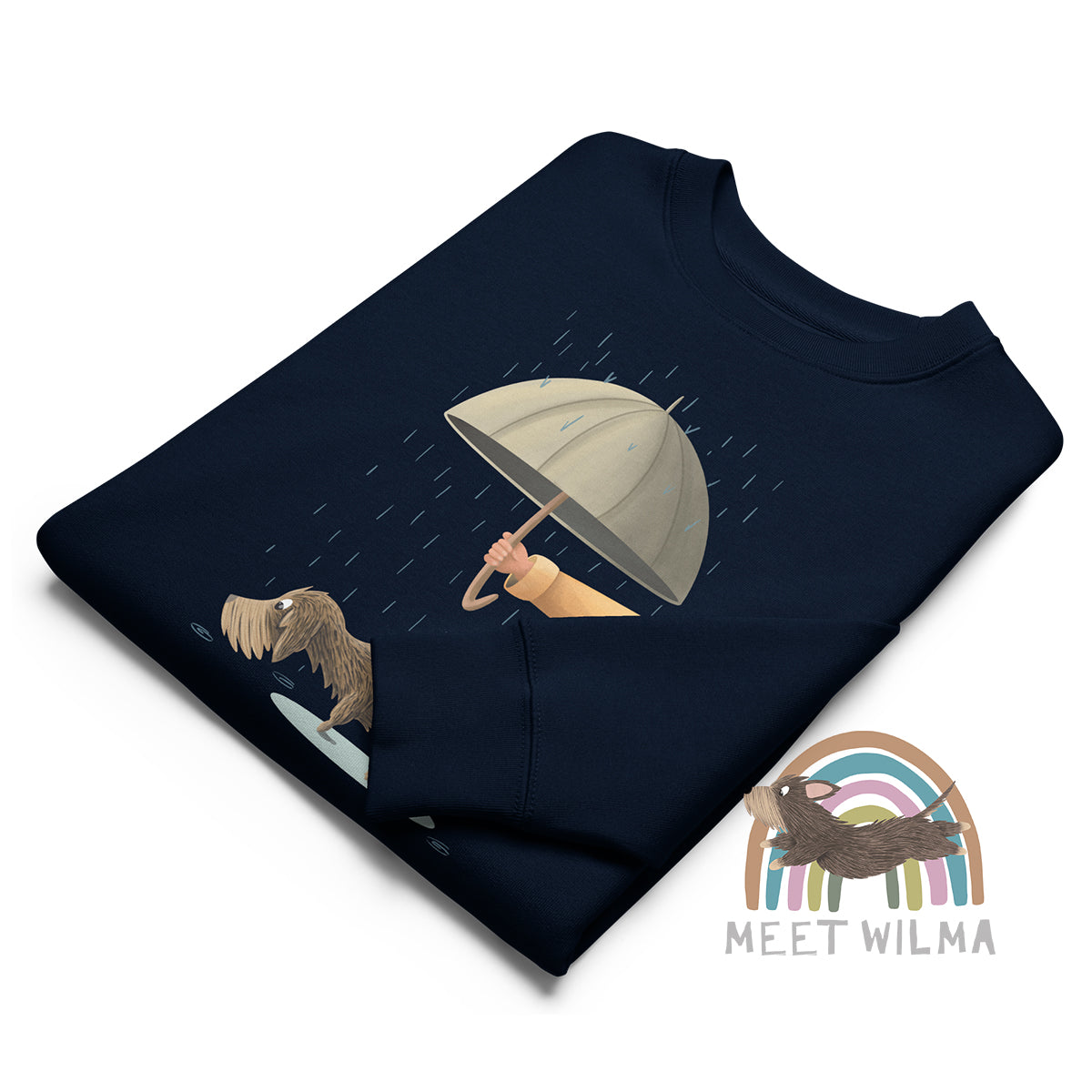 Unisex Eco Sweatshirt - Hoodie "Rainy Day"