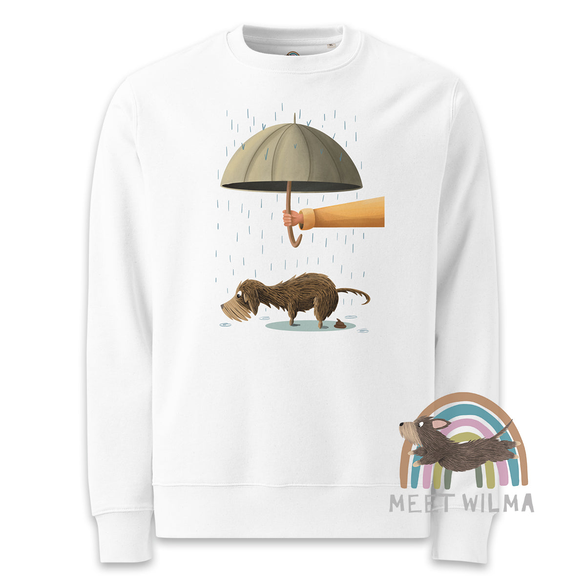 Unisex Eco Sweatshirt - Hoodie "Rainy Day"