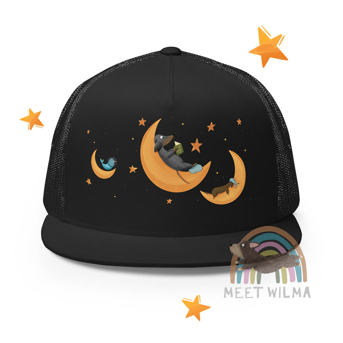 Trucker Cap "Stars & Moon"