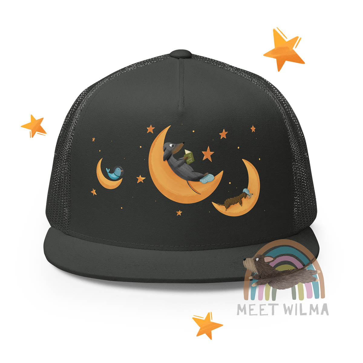 Trucker Cap "Stars & Moon"