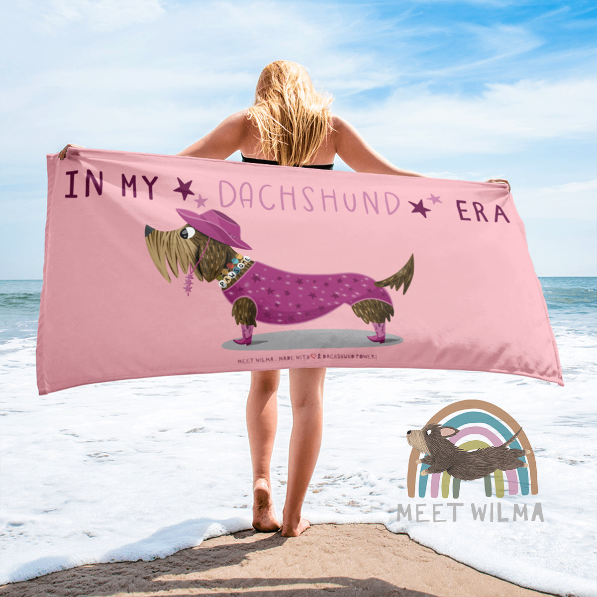 Towel "Dachshund Era"