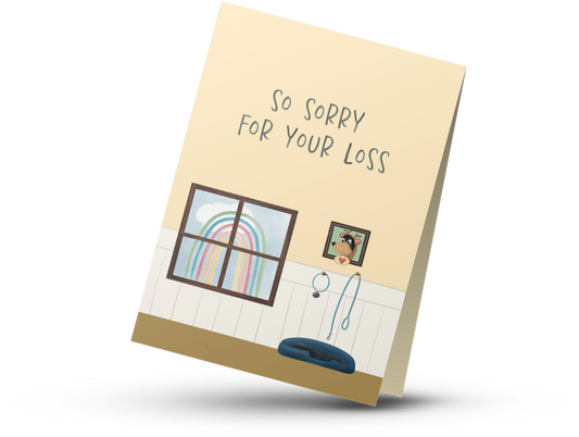 Greeting Card Card "So Sorry For Your Loss"