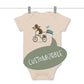 Organic Baby Bodysuit "On My Way" - Customizable
