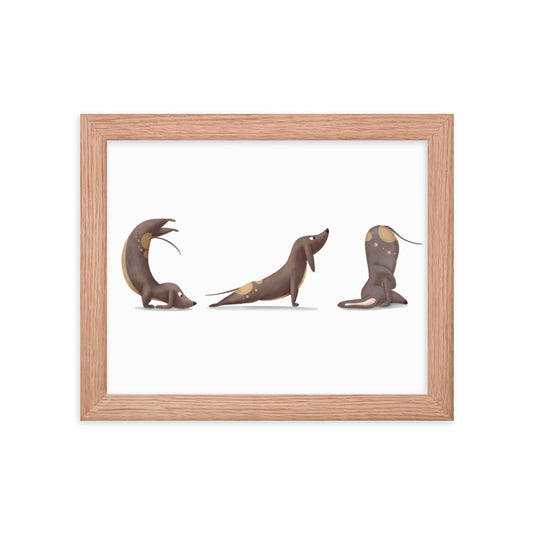 Fine Art Print "Yoga Poses"