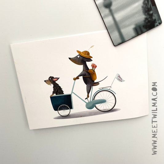 Greeting Card "Cargo Fun"