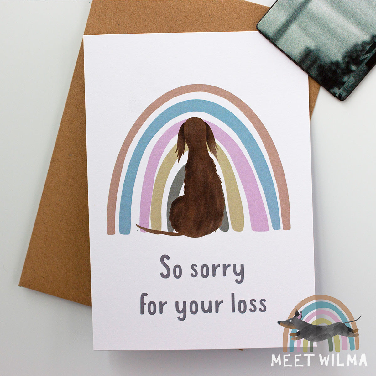 Greeting Card Card "So sorry for your loss"