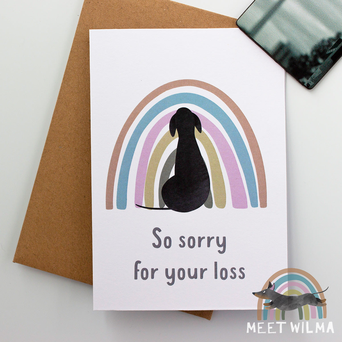 Greeting Card Card "So sorry for your loss"