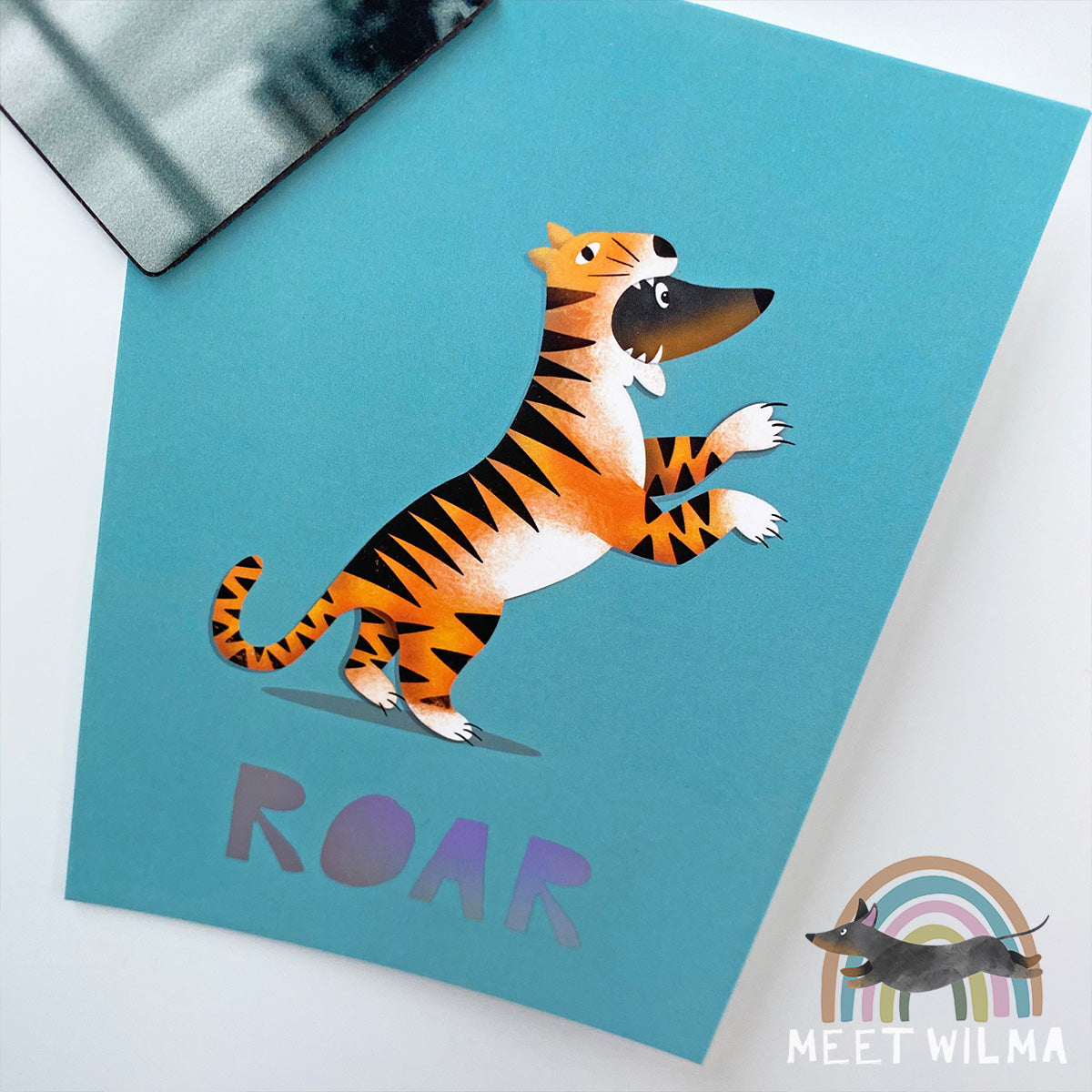 Postcard "ROAR!"