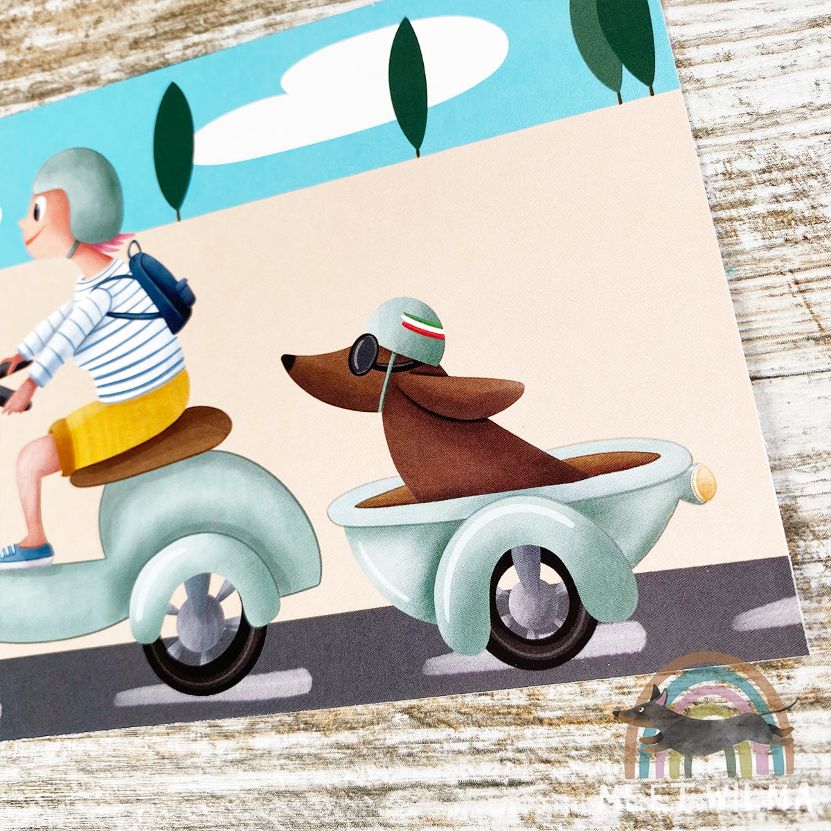 Postcard "Toscana Ride"