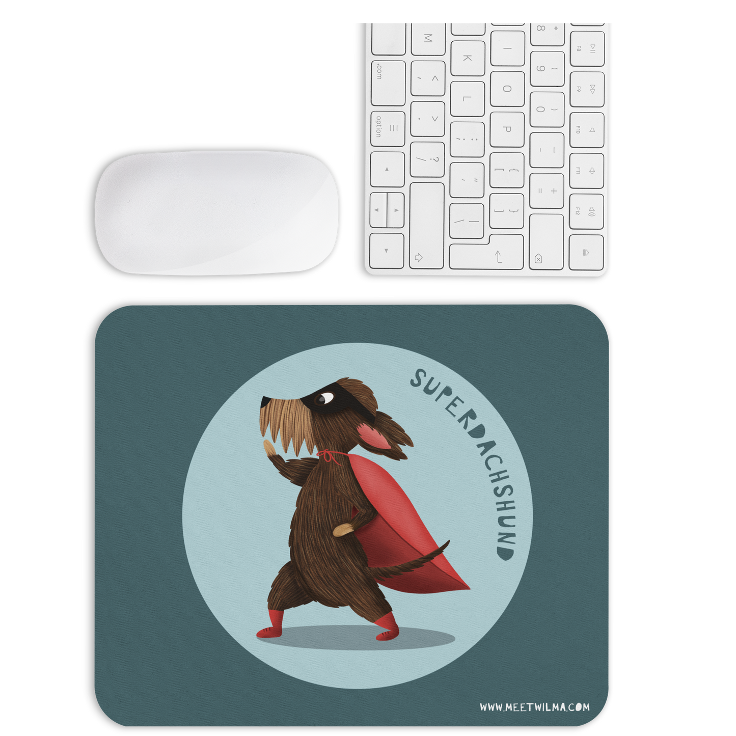 Mouse Pad "Superdachshund"