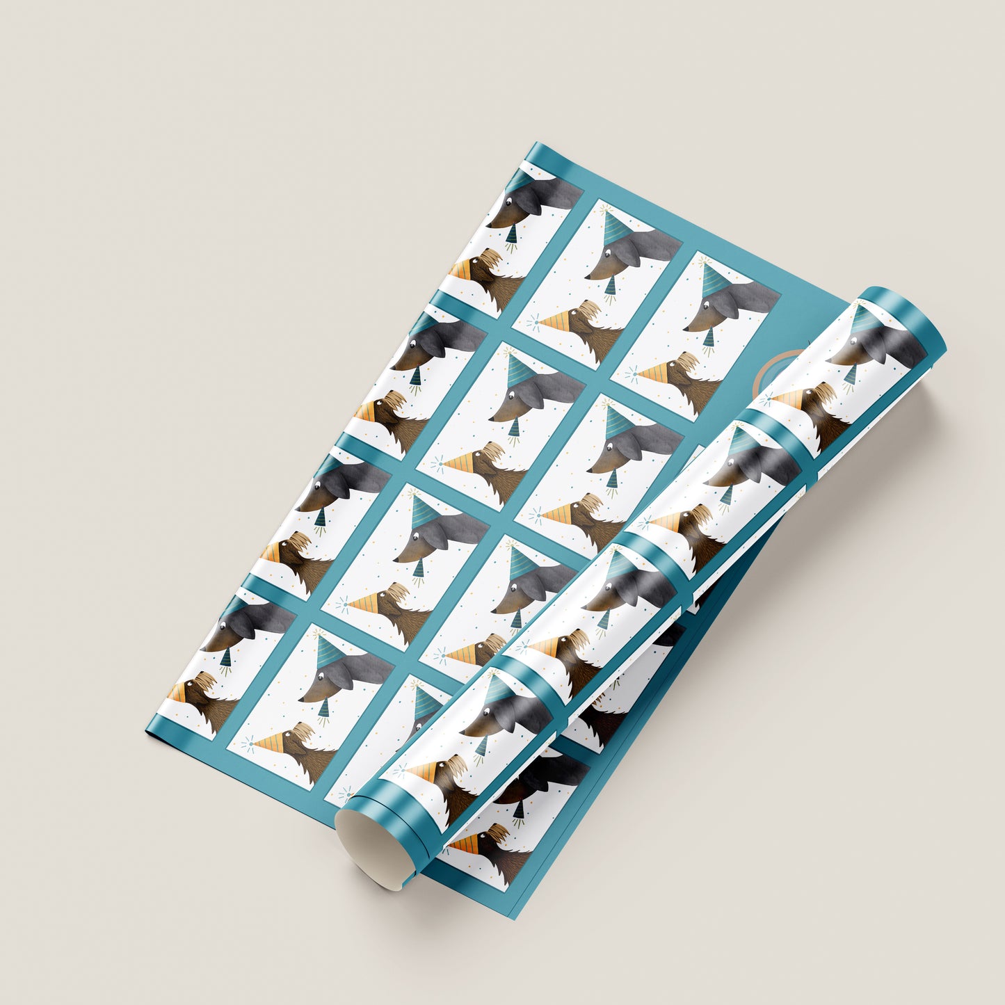 Wrapping Paper "Party Animals"
