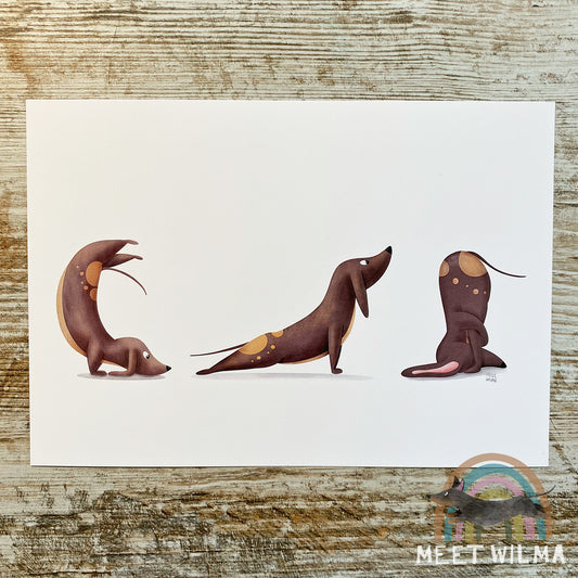 Print "Sausage Yoga"